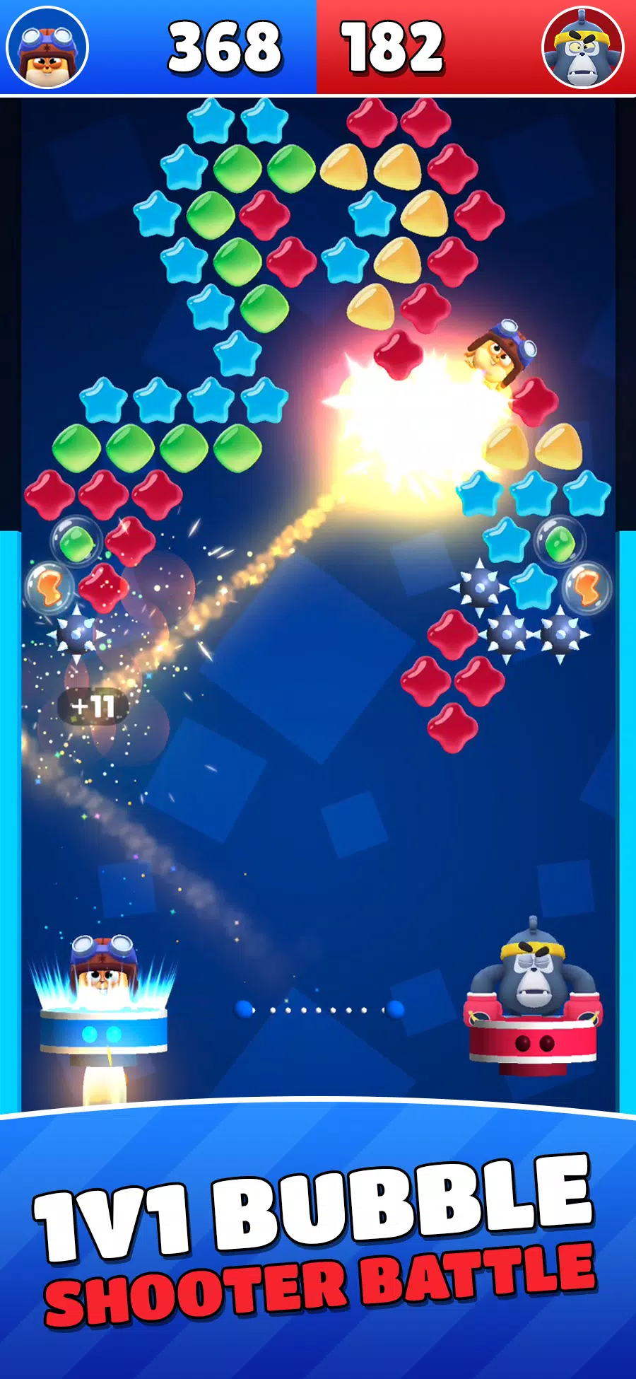 Bubble Stars Tangkapan skrin 0