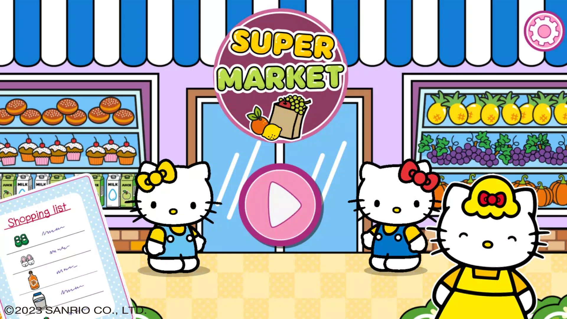 Hello Kitty: Kids Supermarket স্ক্রিনশট 0