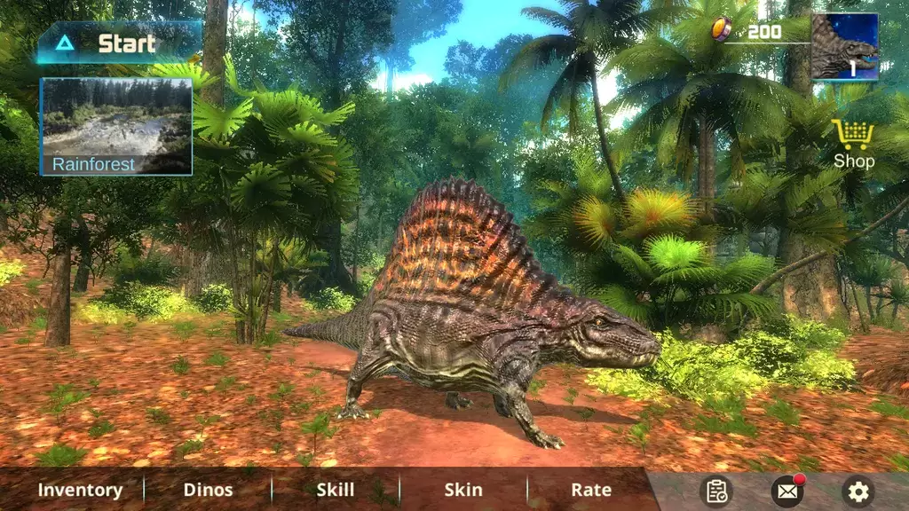 Dimetrodon Simulator Schermafbeelding 0