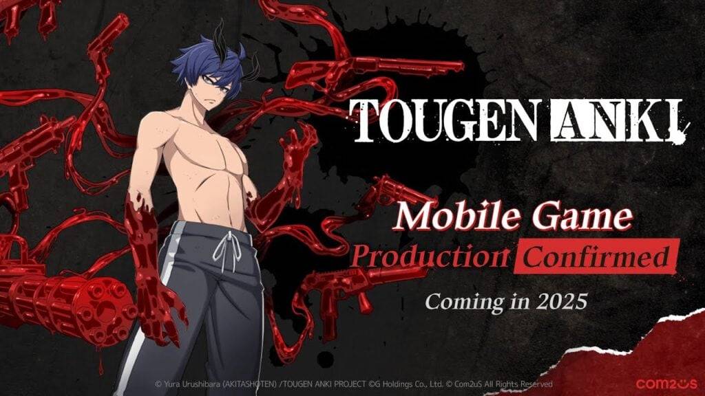 Com2us는 새로운 모바일 RPG Tougen Anki 용 트레일러를 공개합니다