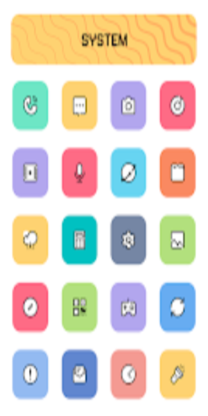 Crayon Adaptive IconPack 스크린샷 0