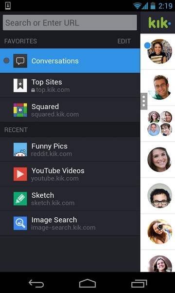 Kik Messenger Screenshot 0