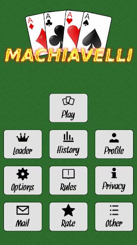 Schermata Machiavelli - Gioco di Carte 0