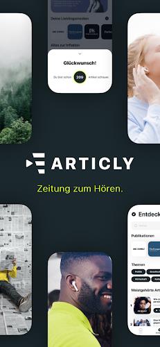 ARTICLY - Zeitung zum Hören ဖန်သားပြင်ဓာတ်ပုံ 0