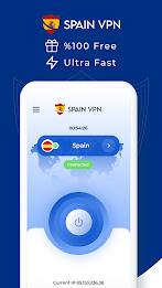 VPN Spain - Get Spain IP Captura de pantalla 0