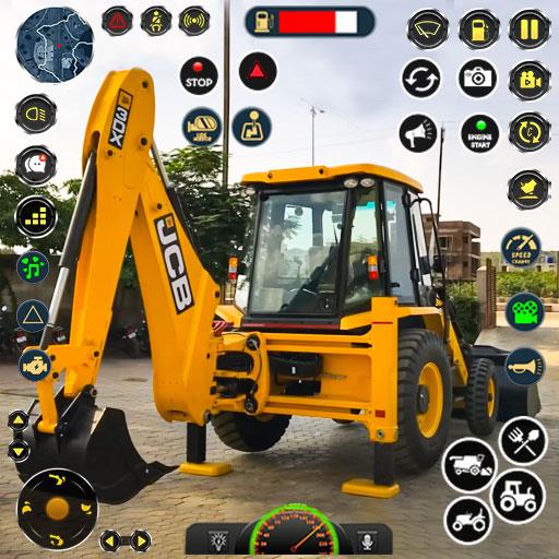 JCB Construction Excavator Sim Captura de tela 0