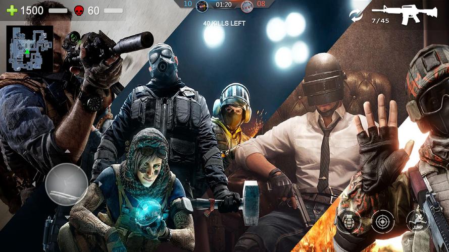 FPS Commando Shooter Games Скриншот 3