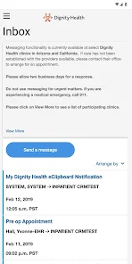my portal. by Dignity Health Screenshot 3