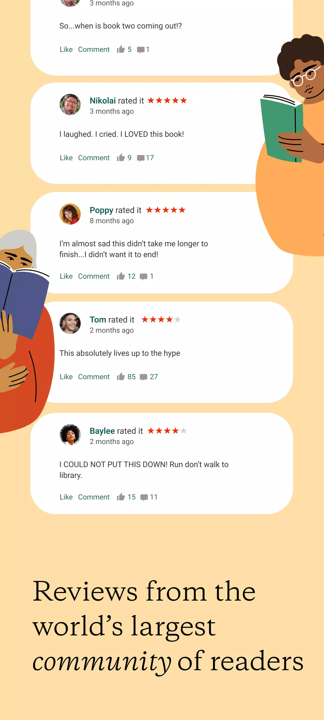 Goodreads Schermafbeelding 3