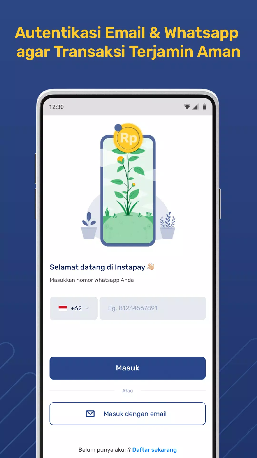 Instapay Schermafbeelding 1