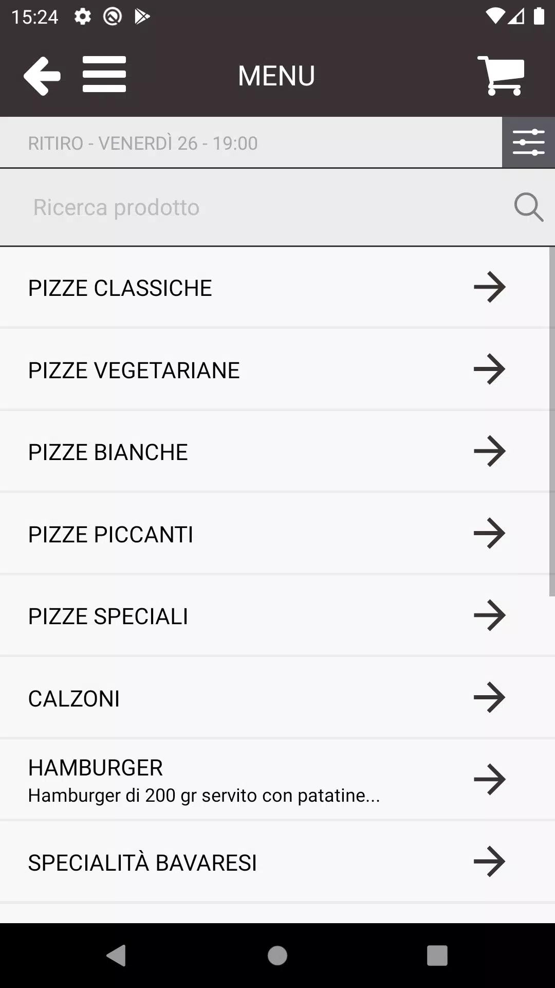 Pizzeria Dabbe Screenshot 2