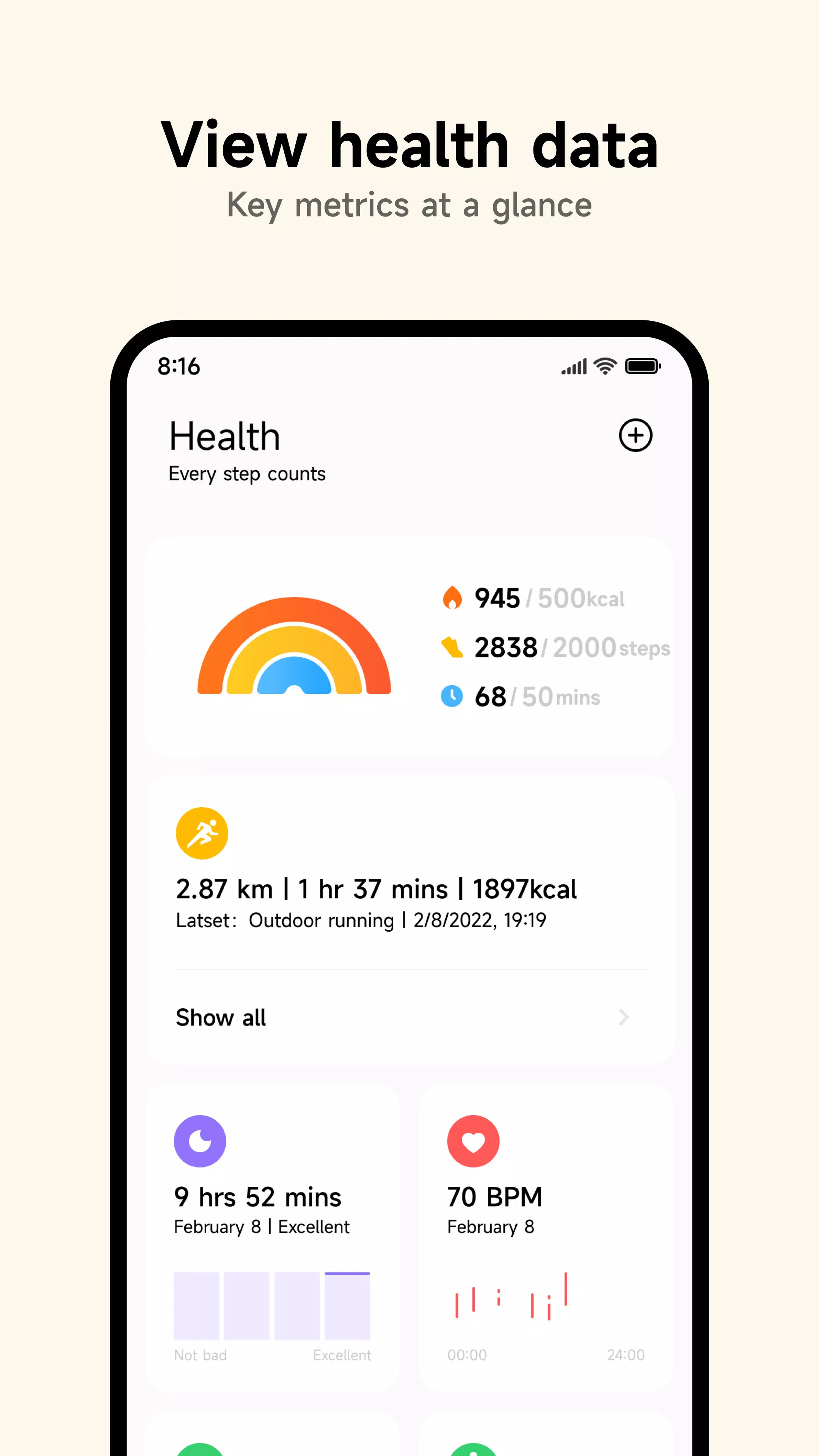 Mi Fitness (Xiaomi Wear) Скриншот 0