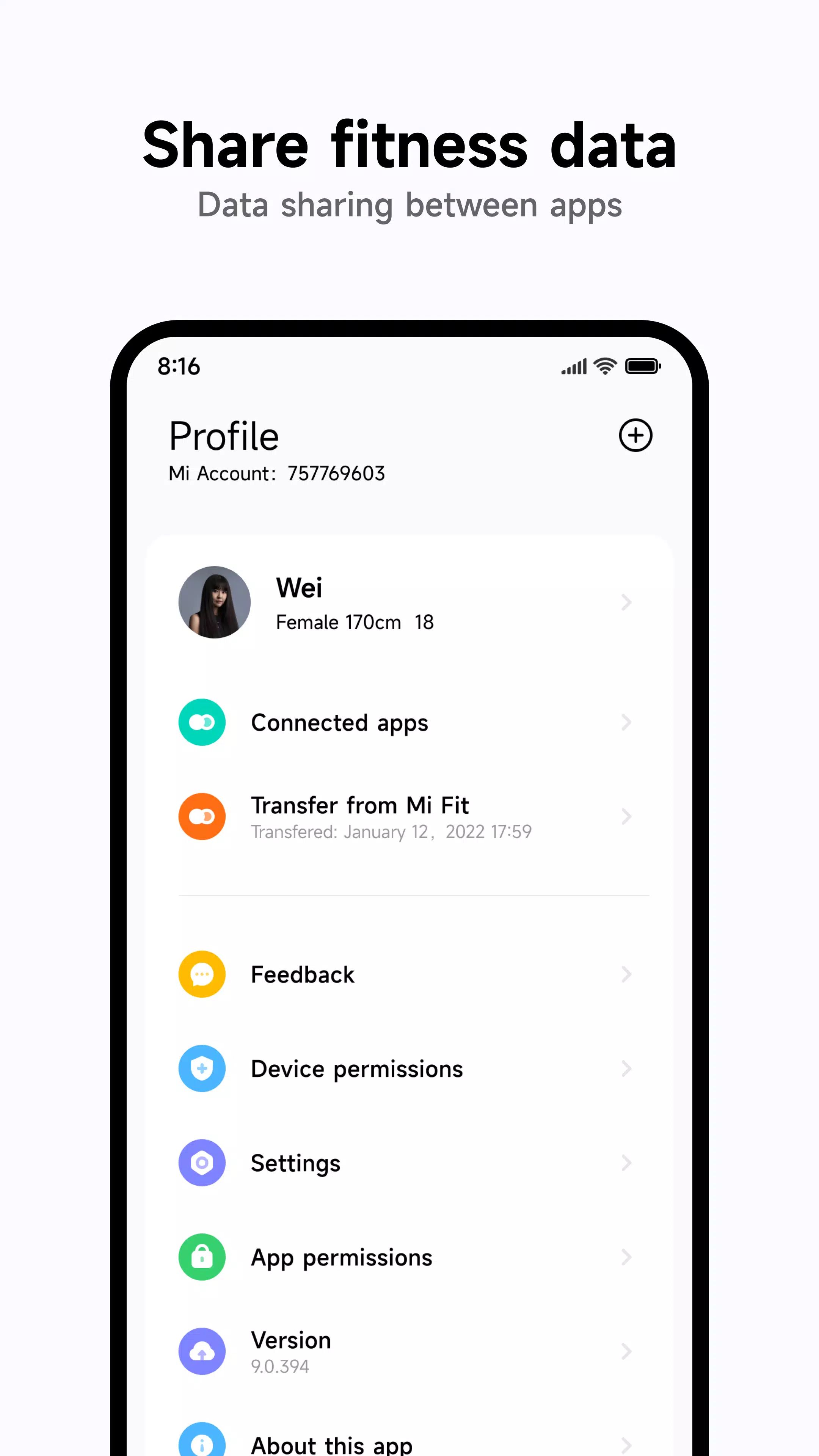 Mi Fitness (Xiaomi Wear) Скриншот 3