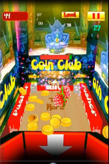 Coin Dozer Christmas King Capture d'écran 1