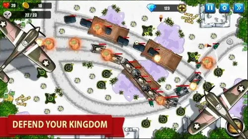 Tower Defense: Toy War Zrzut ekranu 1