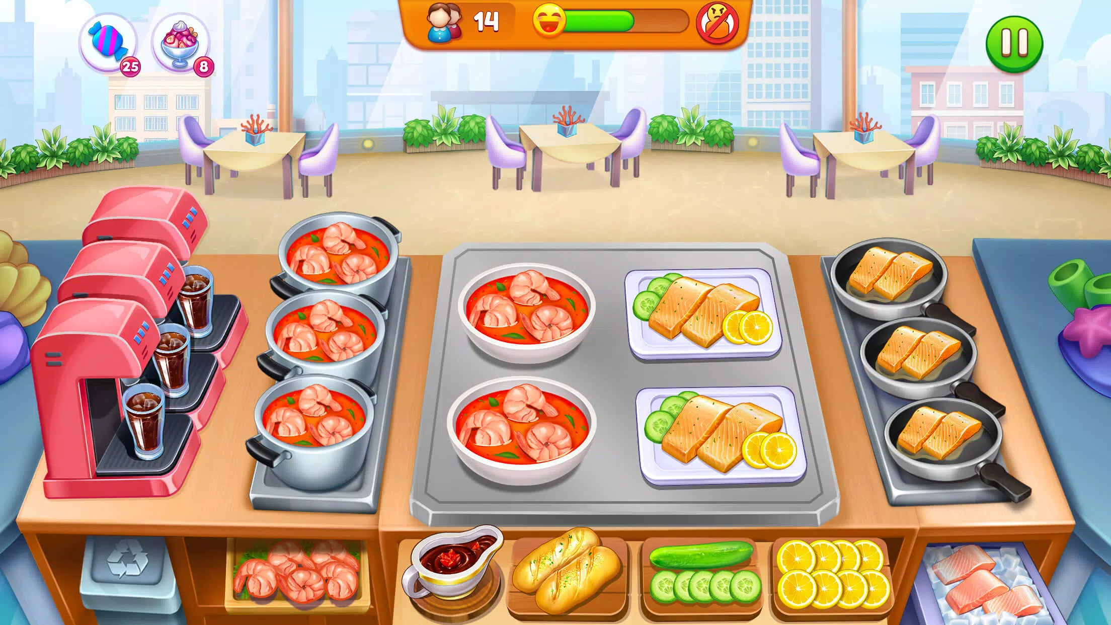 Cooking Restaurant Food Games スクリーンショット 0