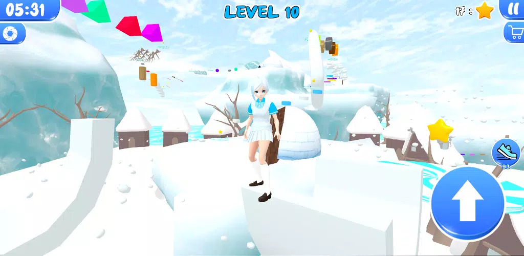 Props Winter Ice Snow Obby Zrzut ekranu 3