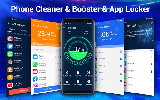 Schermata Cleaner - Phone Booster 2