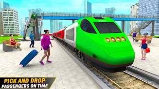 City Train Driving Train Games应用截图第1张