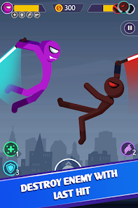 Schermata Stickman Battle: Fighting game 1