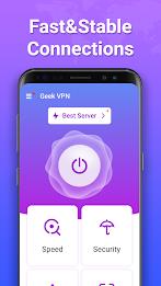 Geek VPN: Fast & Stable Proxy应用截图第0张