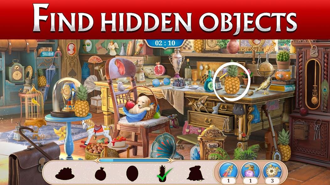 Seekers Notes: Hidden Objects Mod ဖန်သားပြင်ဓာတ်ပုံ 2