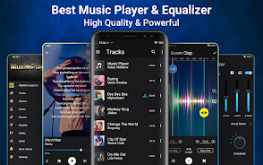 Music Player-Bass Audio Player ภาพหน้าจอ 0