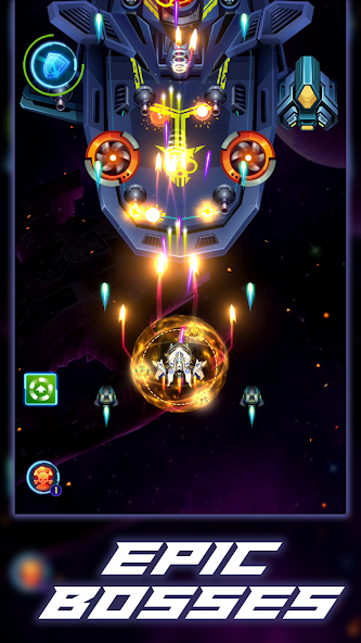 Galaxy Squad: Space Shooter Mod 스크린샷 0