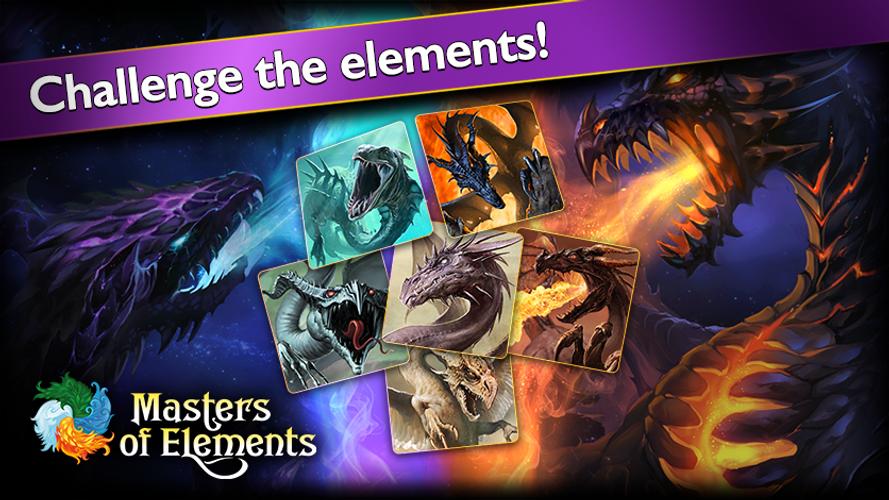 Masters of Elements－Online CCG Capture d'écran 2