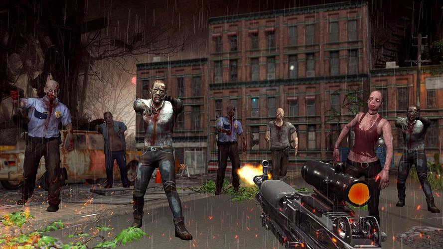 ZOMBIE HUNTER 23: Offline Game Capture d'écran 1
