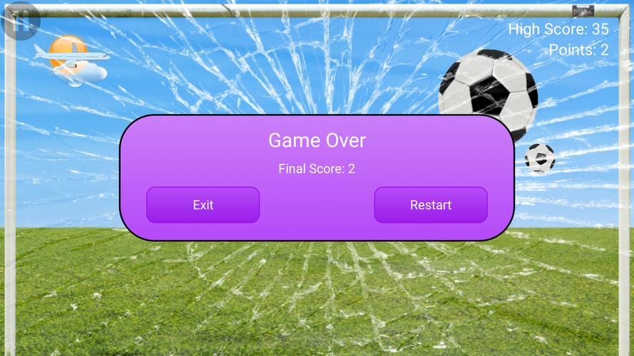 Super Football Goalkeeper Captura de pantalla 2