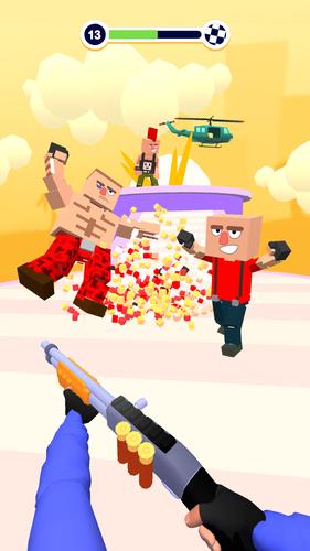 Block Craft Shooter 3D Captura de tela 0