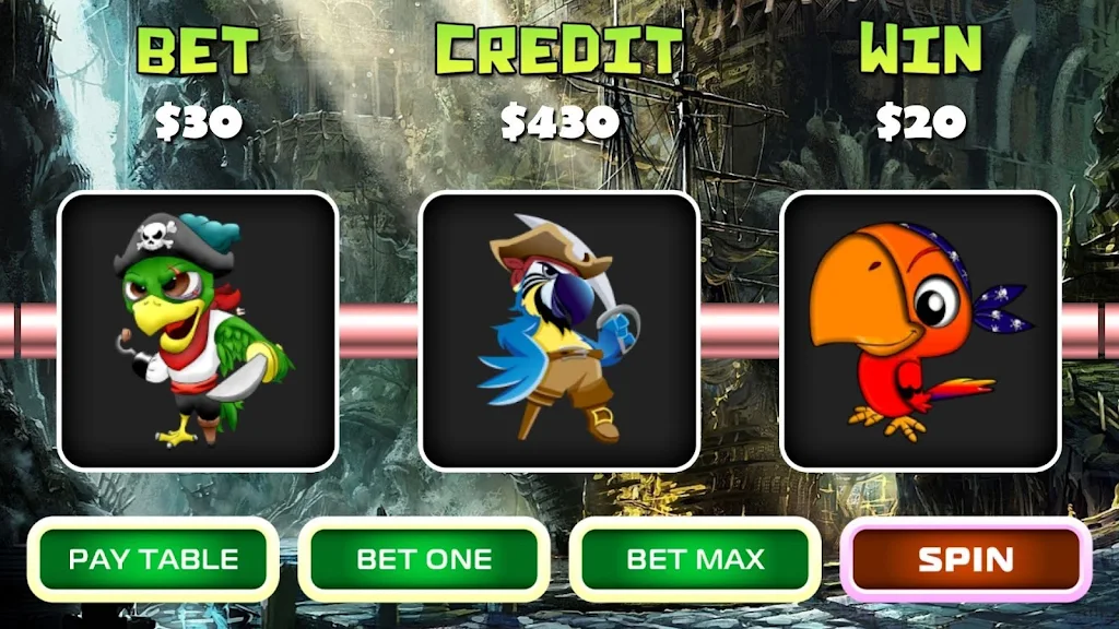 Pirates Slots 스크린샷 1
