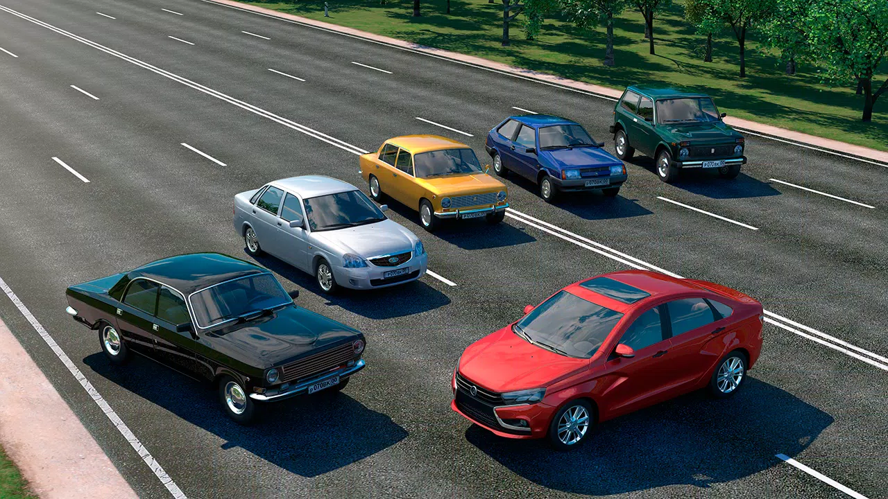 Driving Zone: Russia Ekran Görüntüsü 0