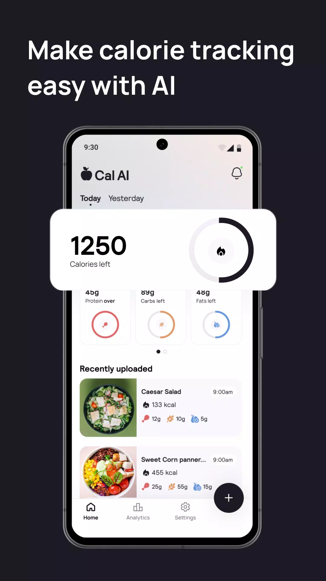 Cal AI Ảnh chụp màn hình 0