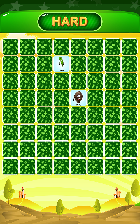 Vegetable Memory Match Game Screenshot 1