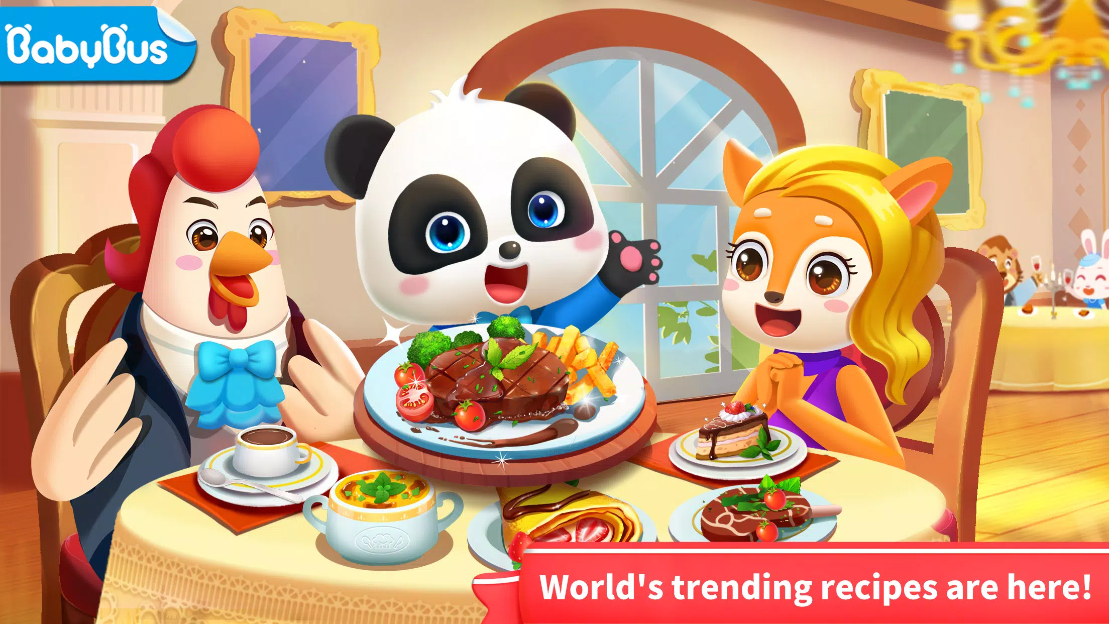 Little Panda's World Recipes Zrzut ekranu 0