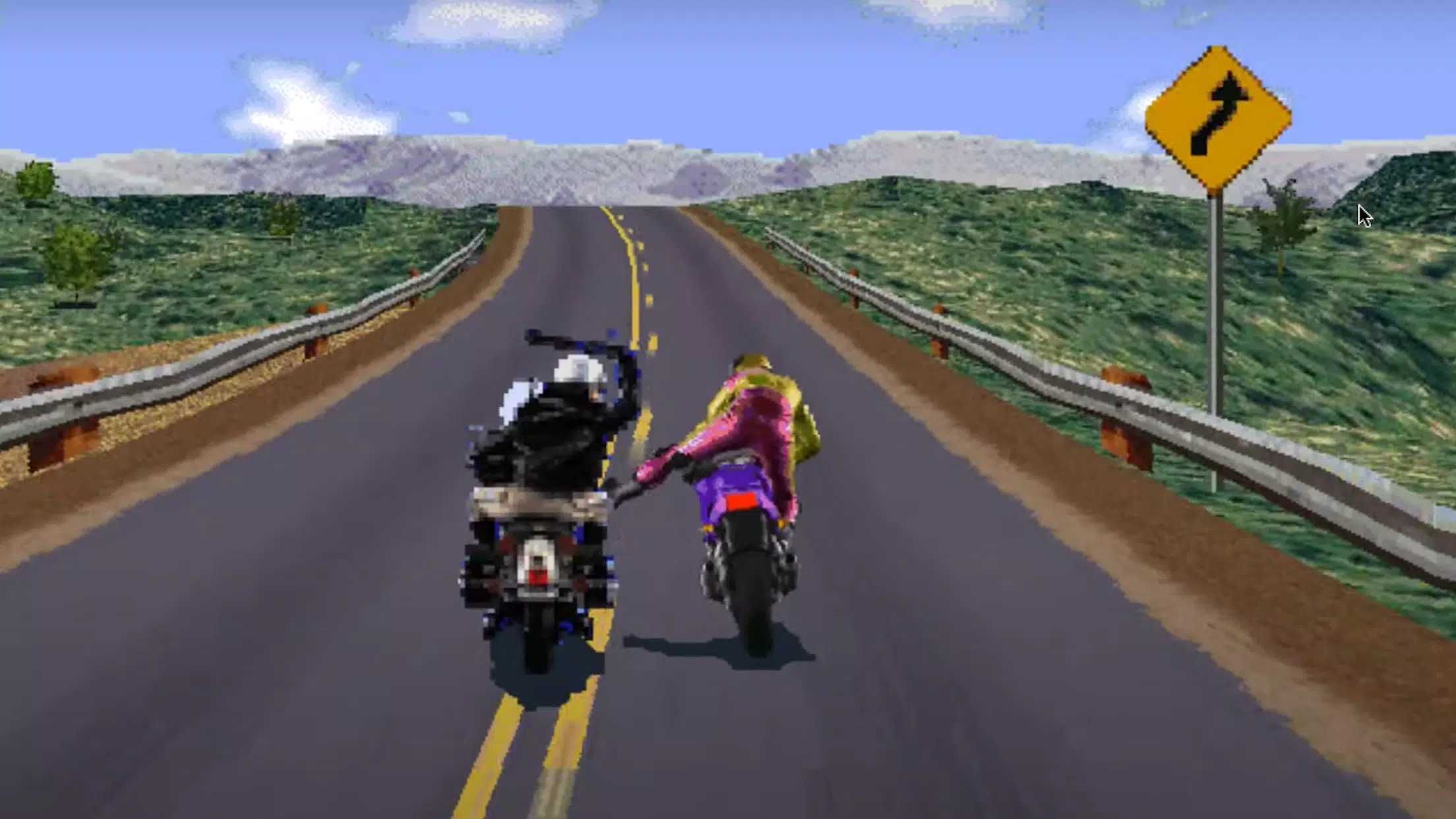 Road Rash Capture d'écran 1