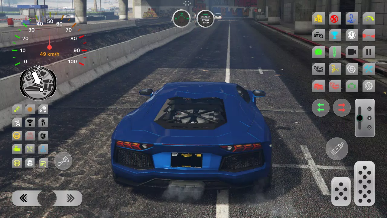 Lambos Drift Process Aventador Schermafbeelding 1