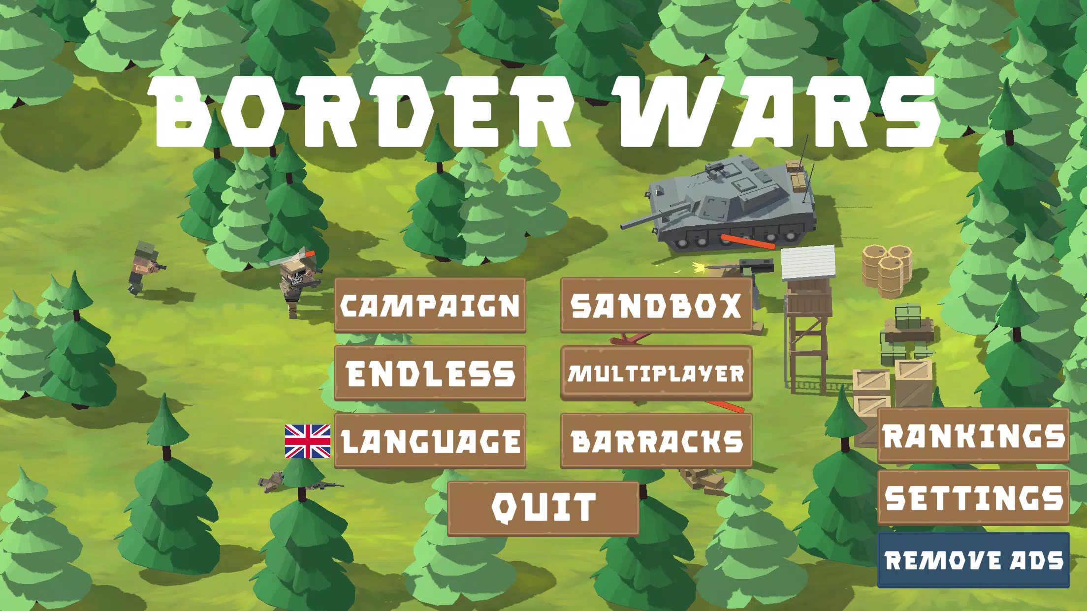 Border Wars ภาพหน้าจอ 0