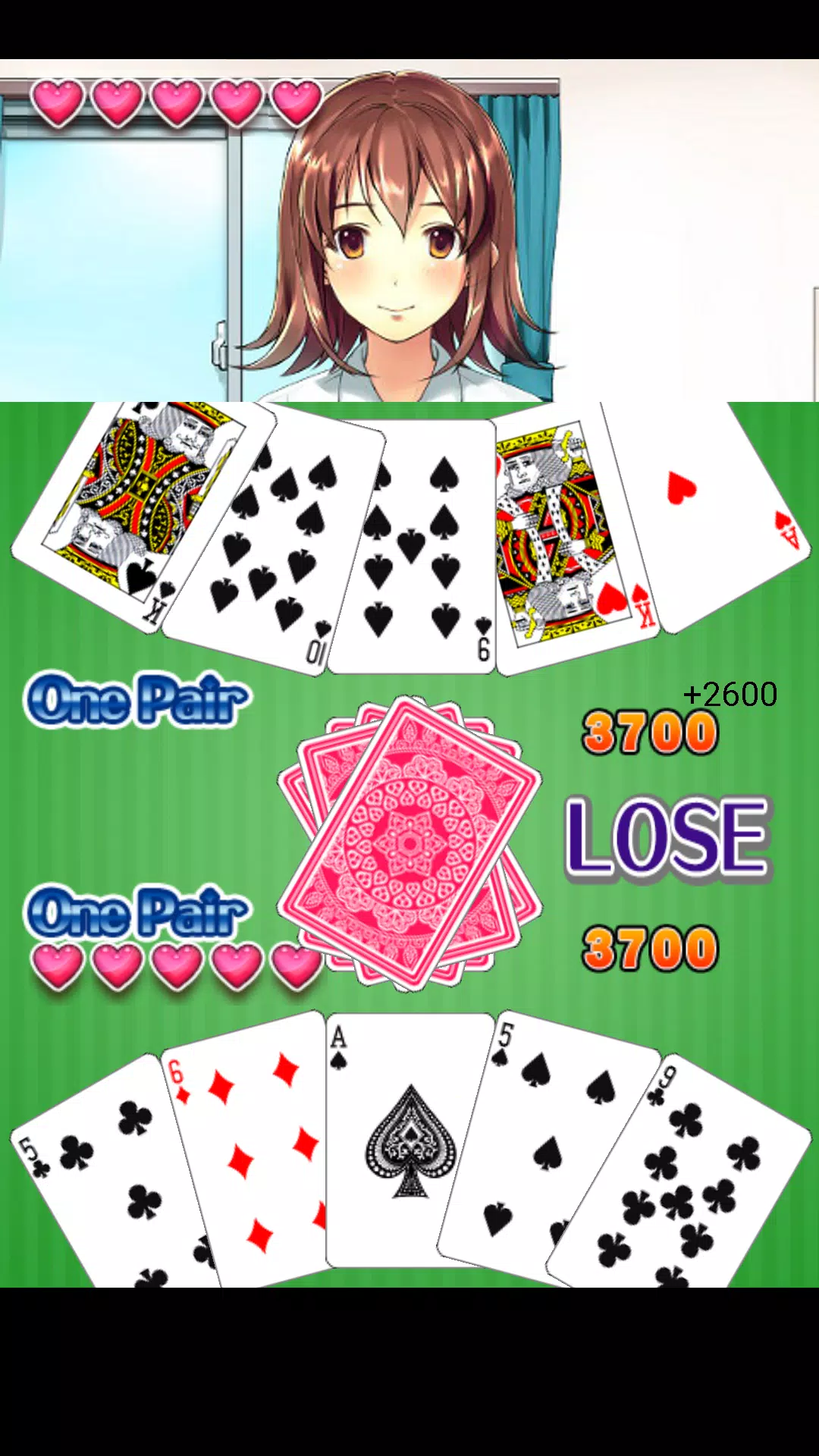 Girl's Poker (Trial Version) Schermafbeelding 1