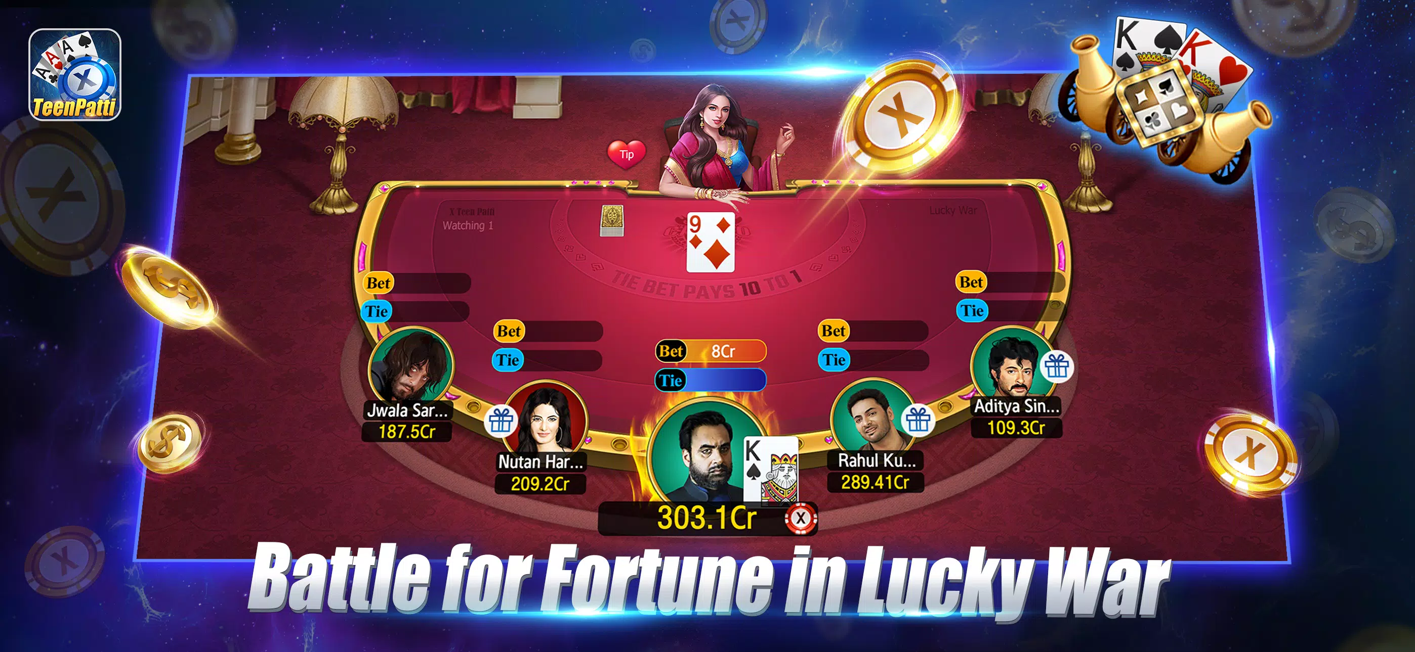 X Teen Patti 스크린샷 1