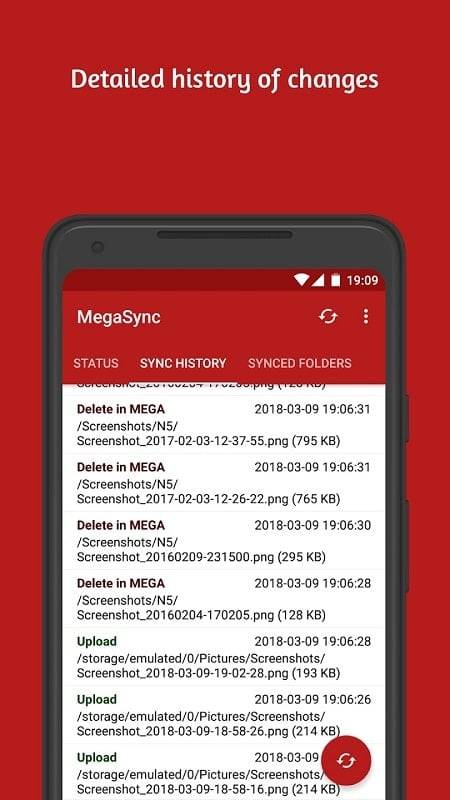 Autosync for MEGA - MegaSync ภาพหน้าจอ 0