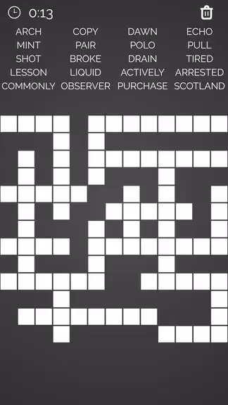 Schermata Crossword : Word Fill 2