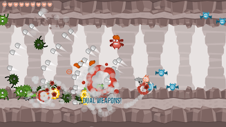 Schermata Cave Blast: Jetpack Shooter 1