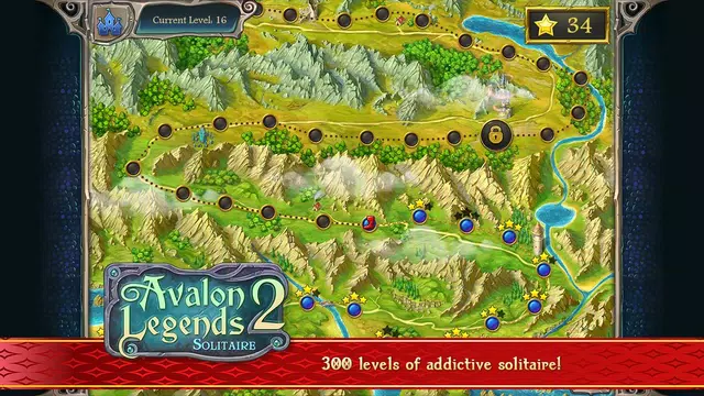 Avalon Legends Solitaire 2 Zrzut ekranu 3