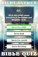 Bible Quiz Trivia Questions & Capture d'écran 2