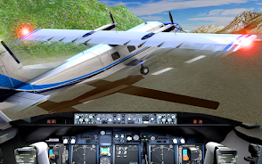 Aero Flight Landing Simulator Ảnh chụp màn hình 3