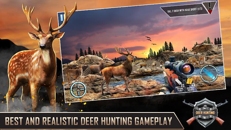 Deer Hunting Simulator Games Zrzut ekranu 0