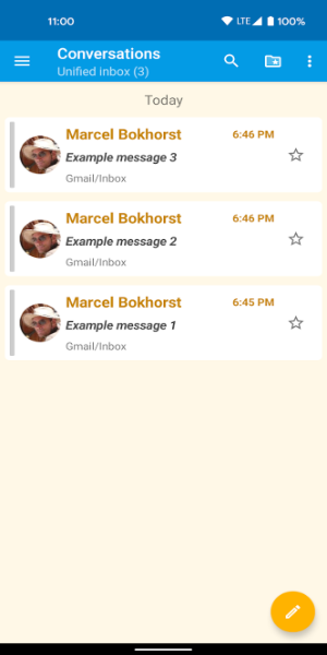 FairEmail, privacy aware email Ảnh chụp màn hình 2